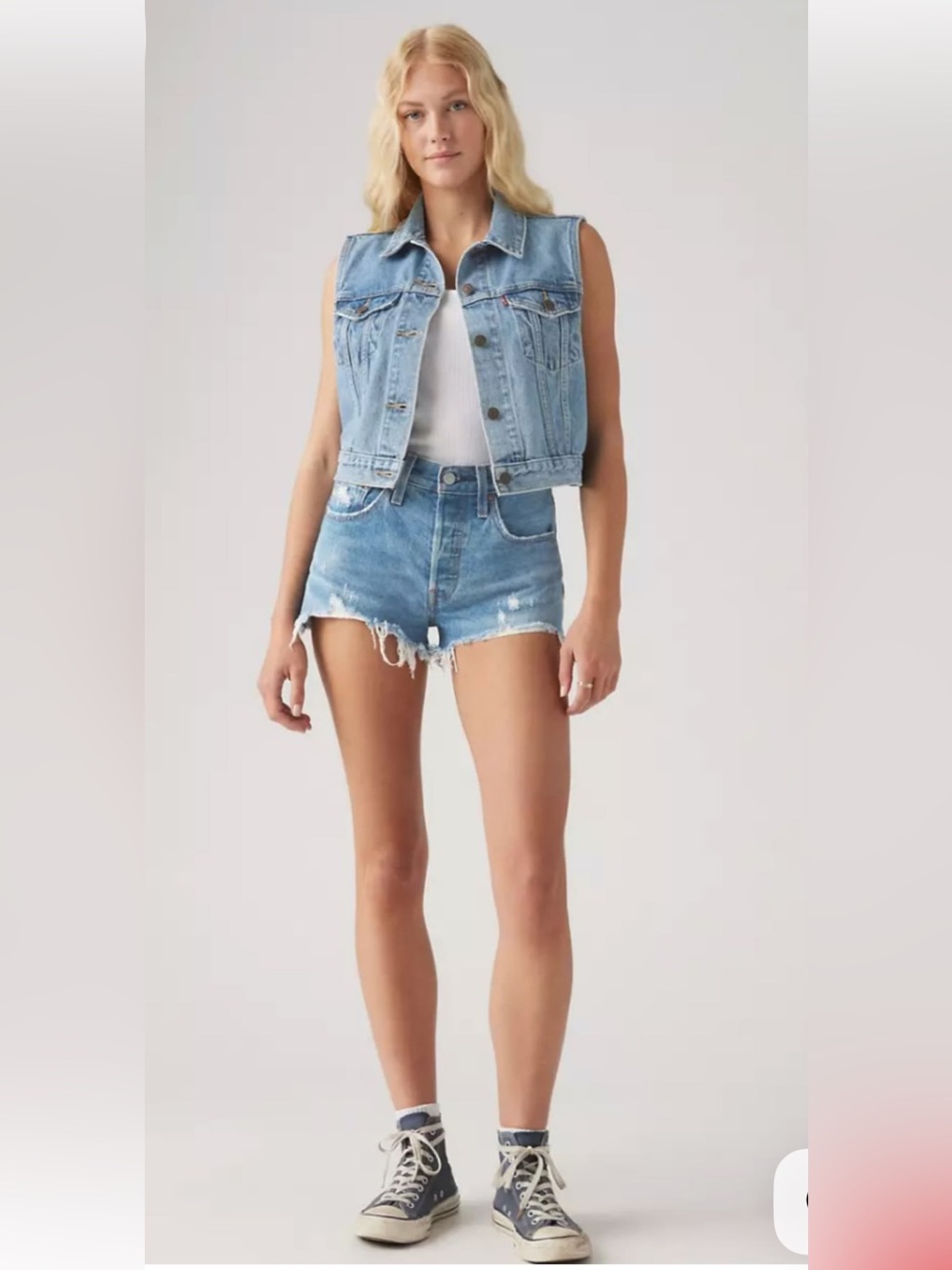 Levi’s 501 Cutoffs. Size: 26. Excellent condition